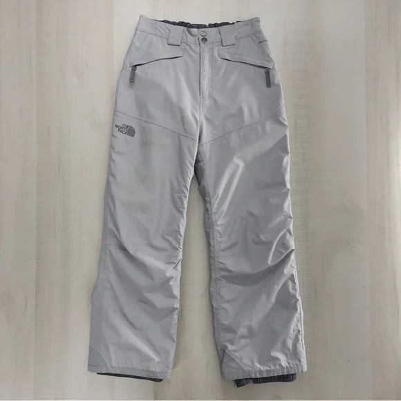THE NORTH FACE boys large snow pants hiking camping waterproof outdoors sledding - Picture 2 of 9